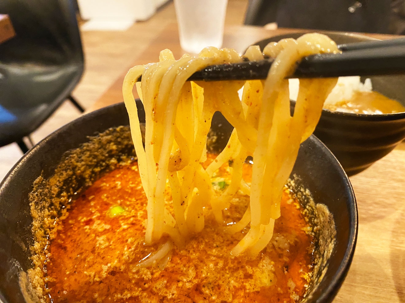 「THE GOMAYA」のつけ胡麻担々麺