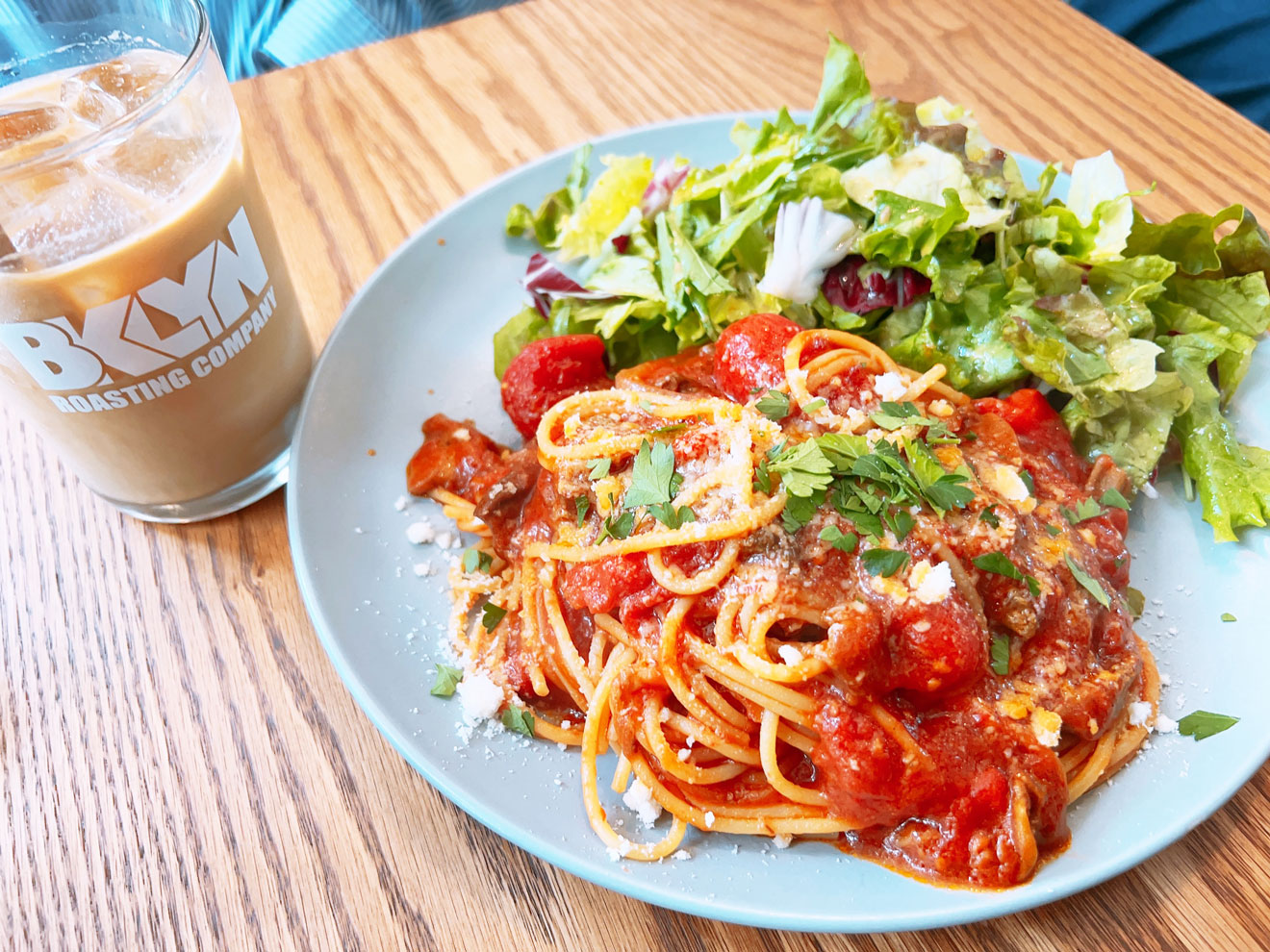 「BROOKLYN ROASTING COMPANY」のPasta Plate ポルチーニとトマト