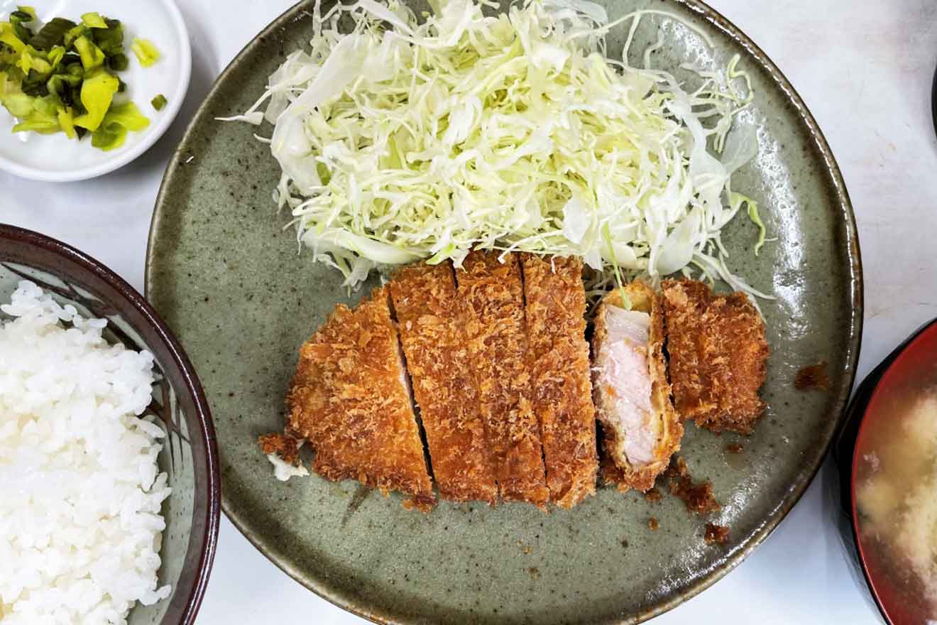 「美よし」のとんかつ定食