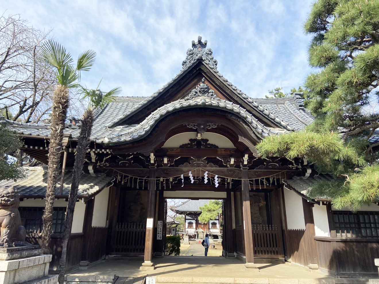 「世田谷山観音寺」の入口