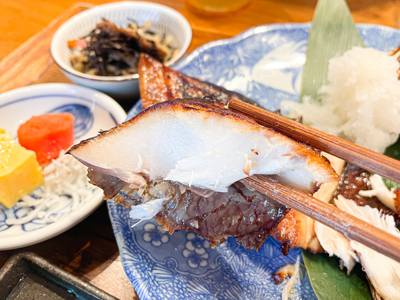 「食堂かど。」の目鯛のたまり醤油焼き