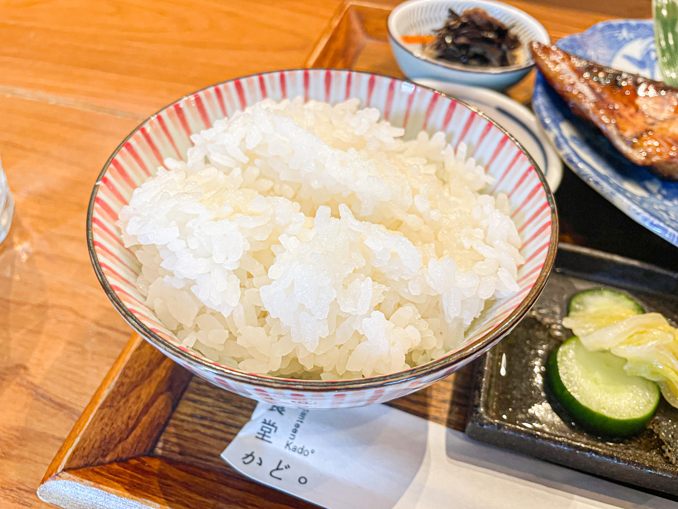 「食堂かど。」のご飯