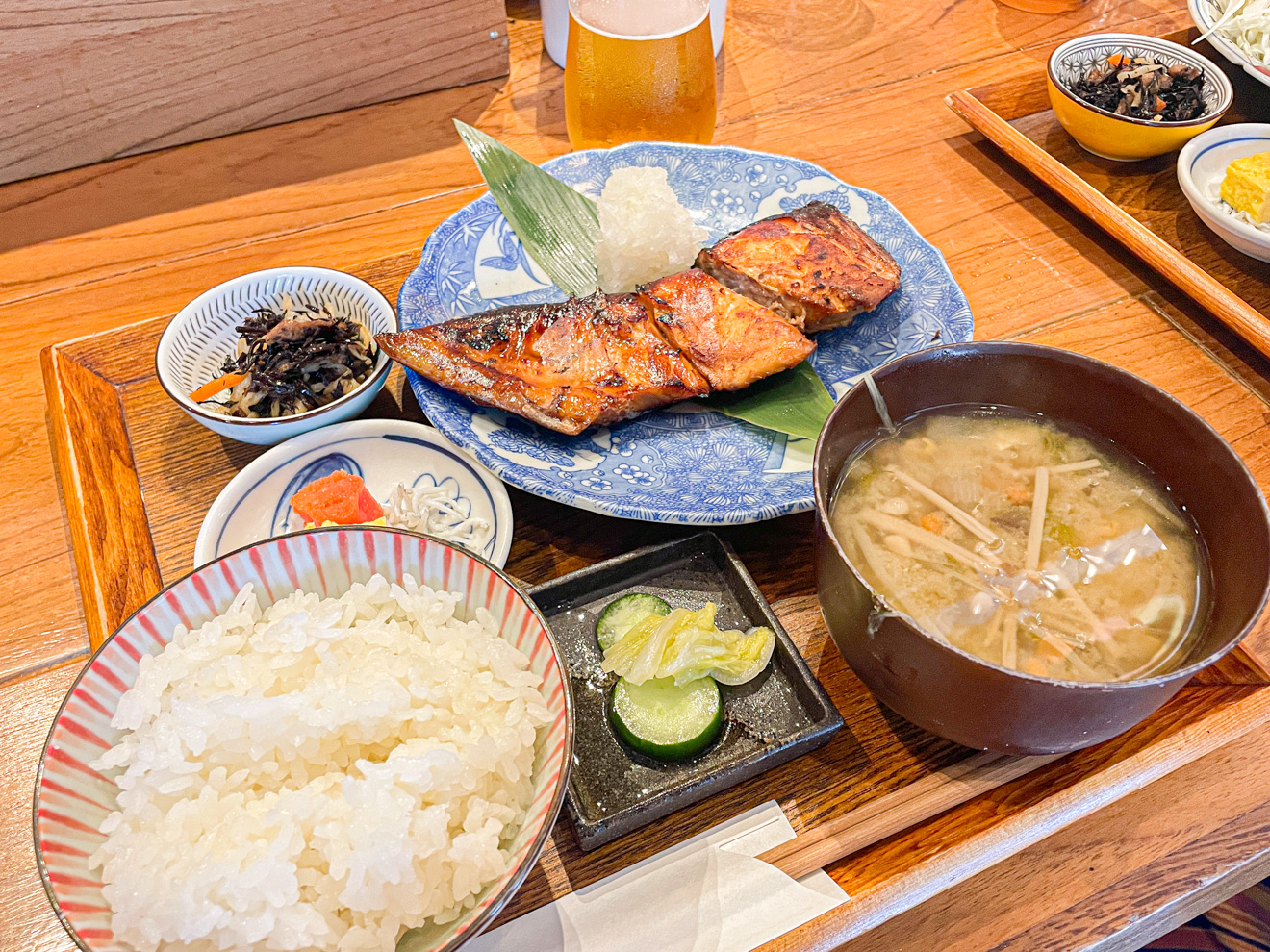 「食堂かど。」の目鯛のたまり醤油焼き