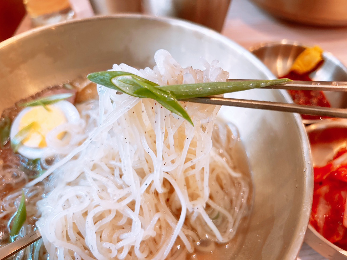 「アジョシ」の京都冷麺