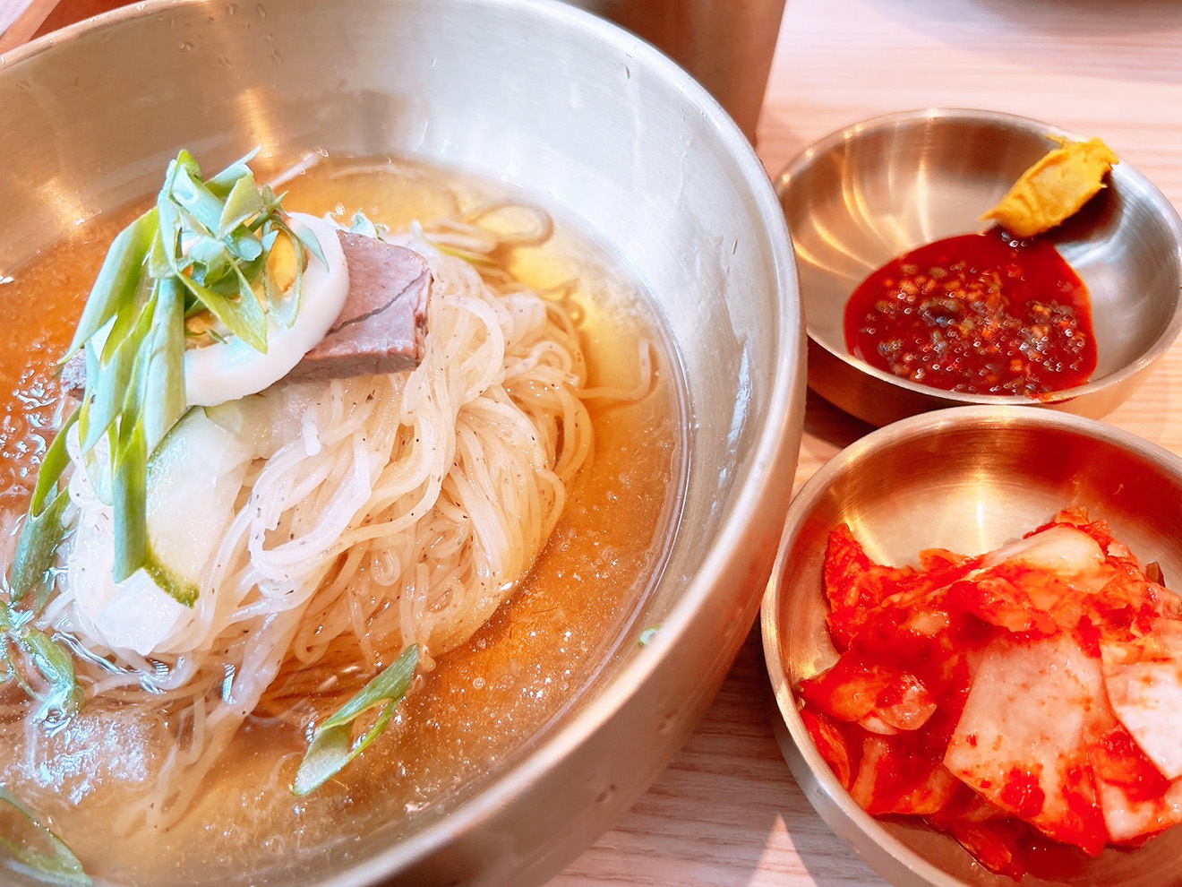 「アジョシ」の京都冷麺