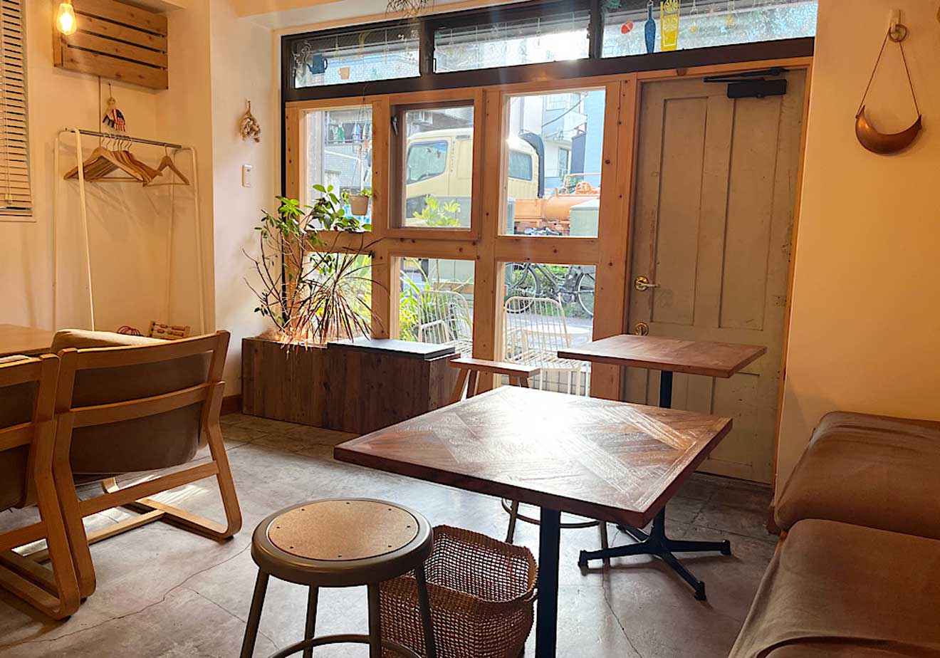 「city.coffee.setagaya」の店内