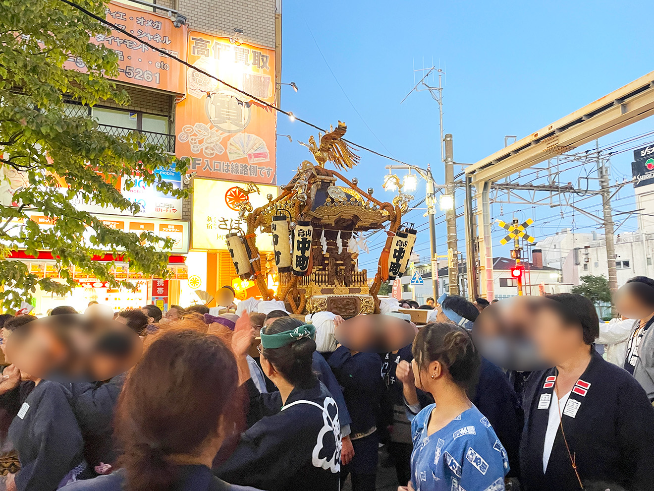 烏山神社例大祭の御神輿