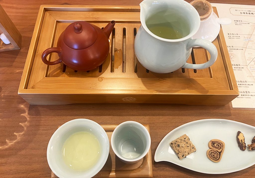 桜樺苑の台湾茶