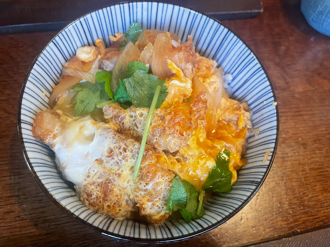 「蕎麦 石はら」のカツ丼