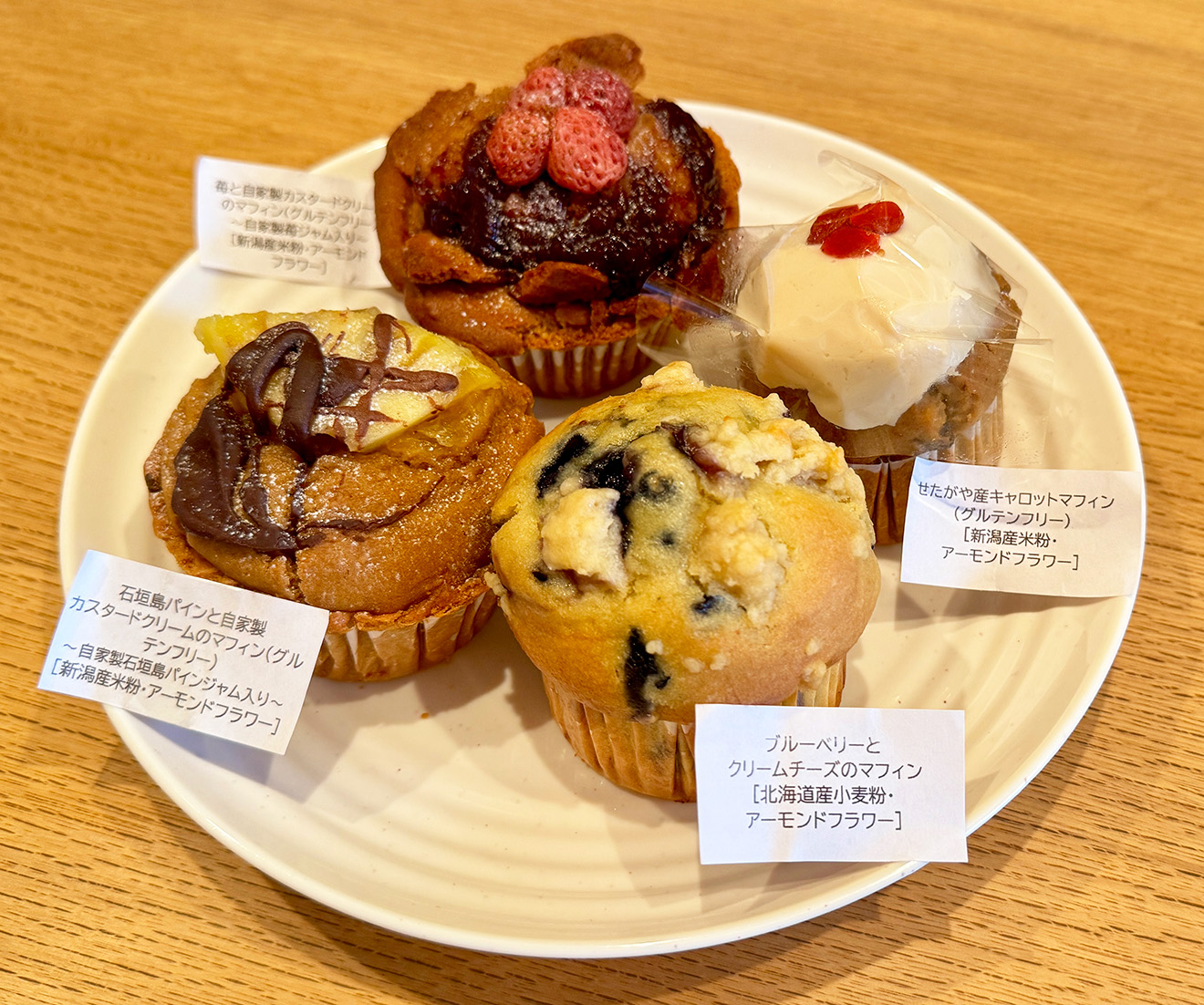 「Hana Muffin」のマフィン