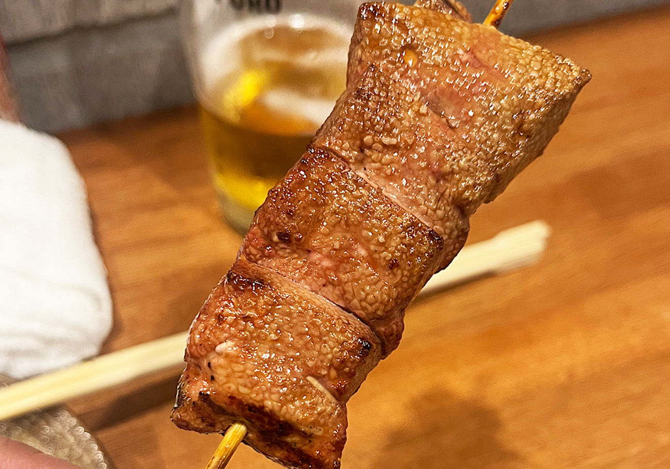 「もつ焼き炉来」のレバー