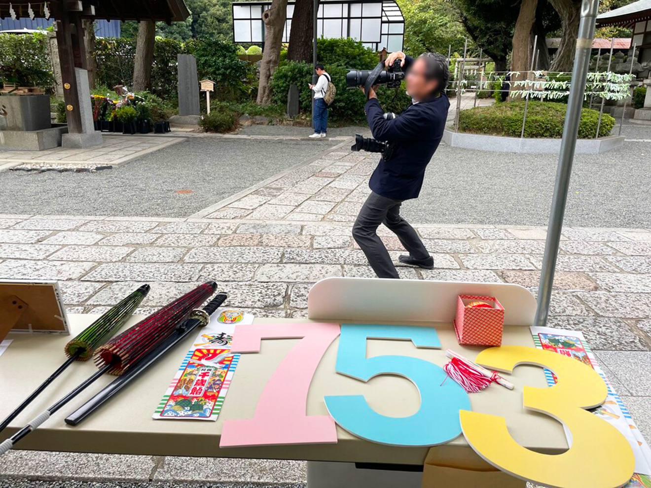 「松陰神社七五三」撮影者