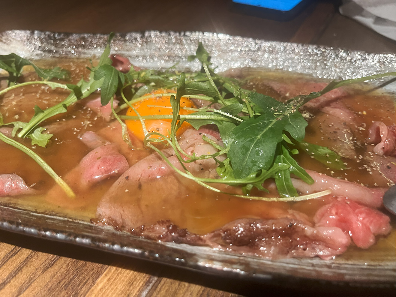「炭火焼き離島酒場ウタとルリ」のリブロース炭火焼きしゃぶ