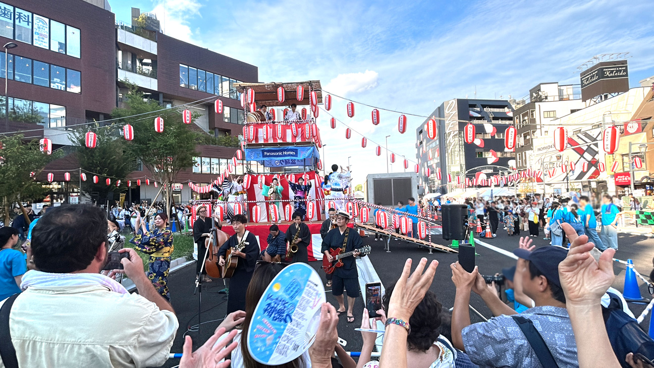 2025年の下北沢盆踊り