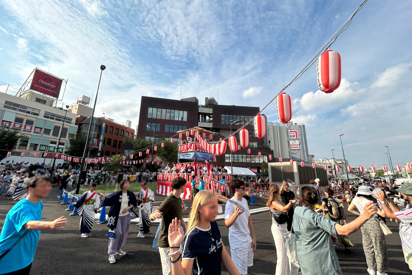 2025年の下北沢盆踊り