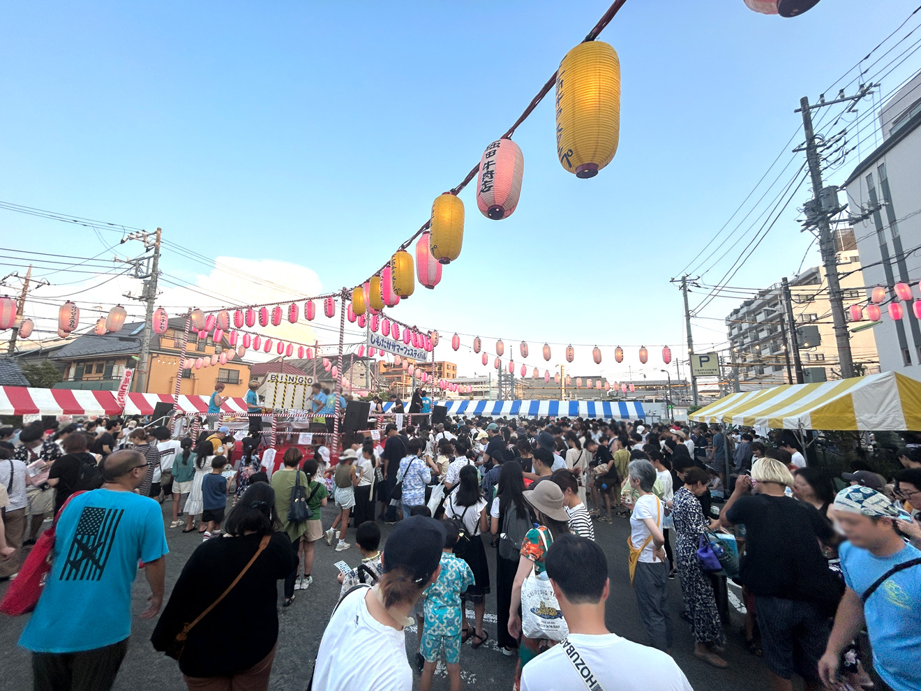 しもたかサマーフェスティバルのビンゴ大会