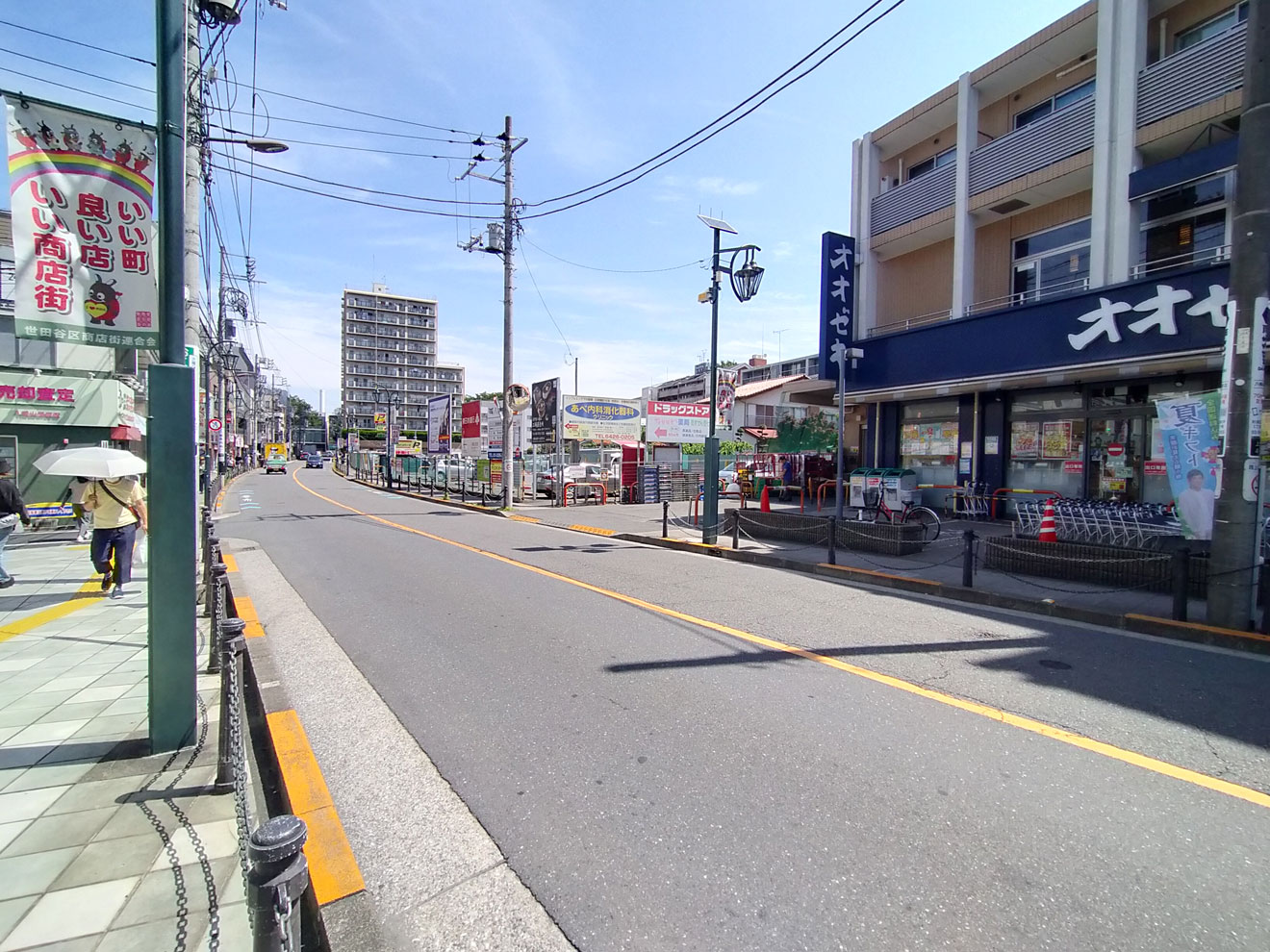 八幡山商福会商店街