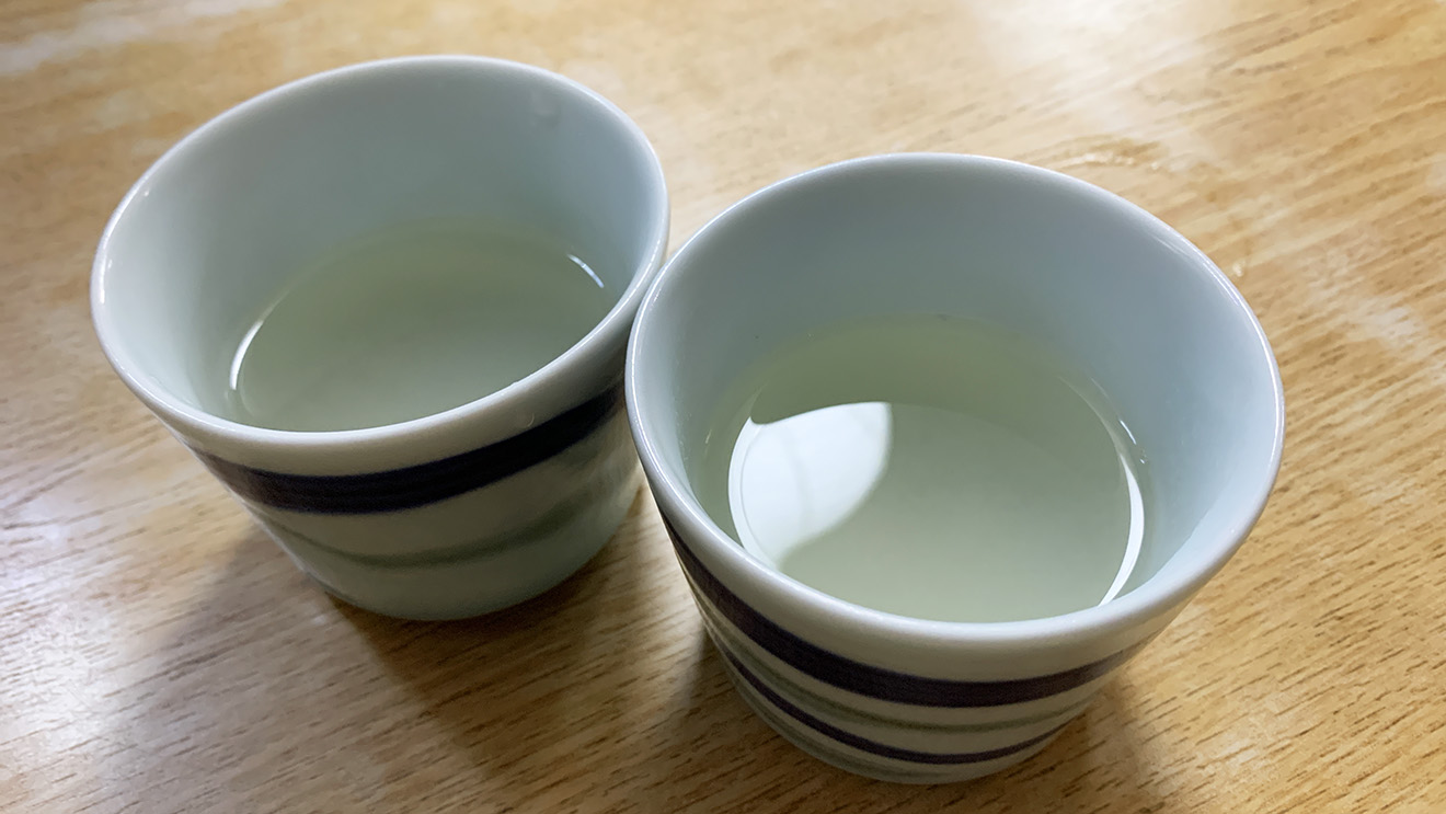「増田屋」の蕎麦湯