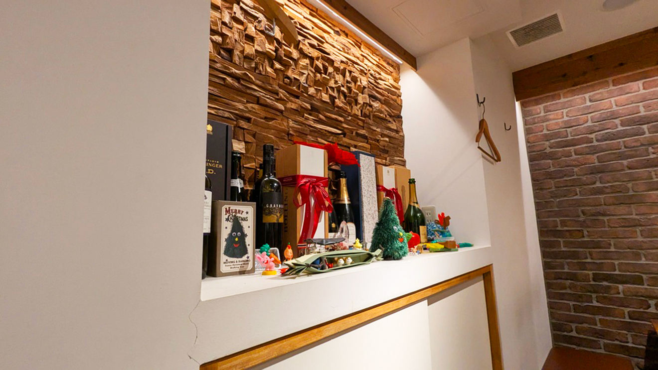 「Lani cafe＆bar」店内展示物