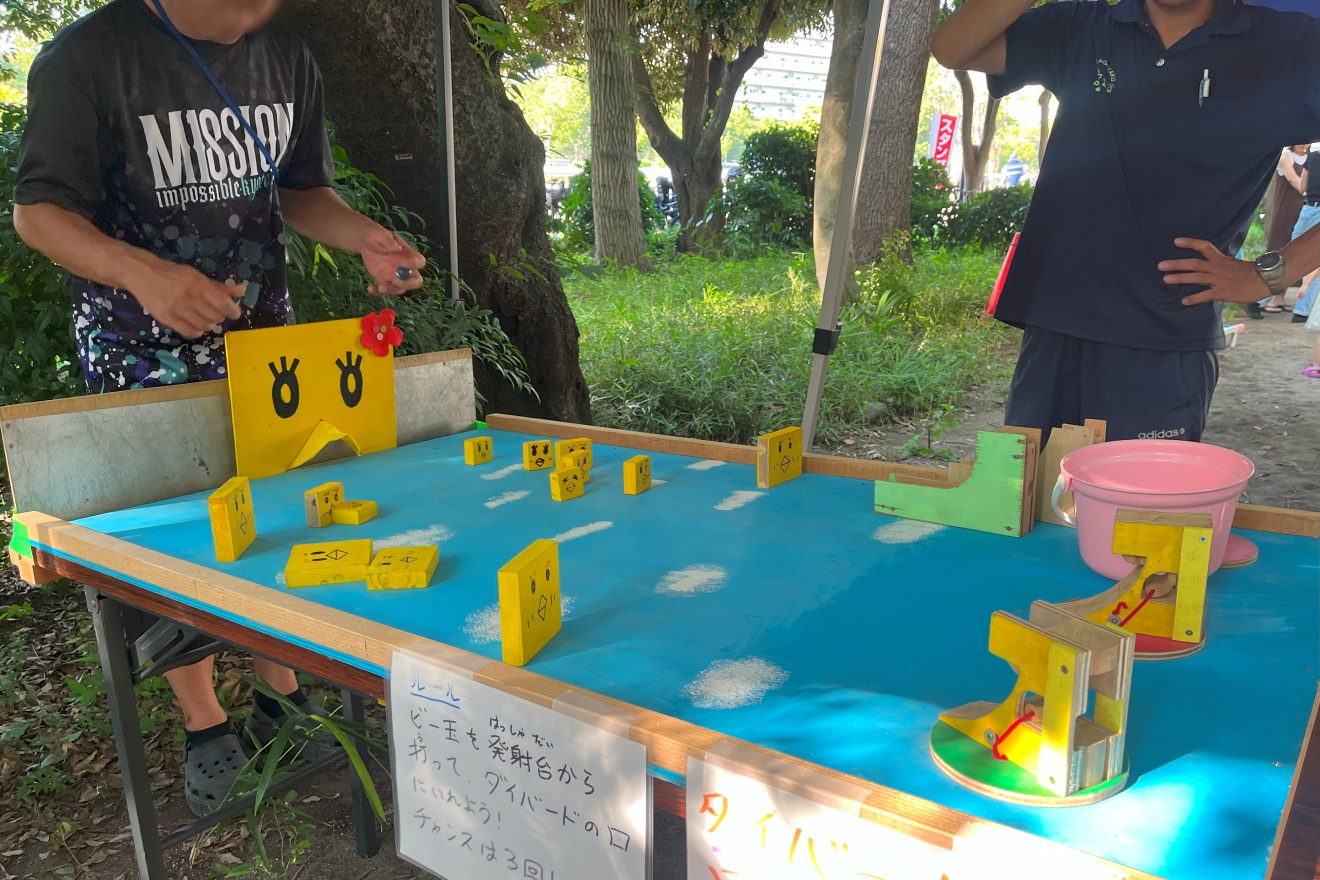 せたがやふるさと区民まつり　ゲームコーナー