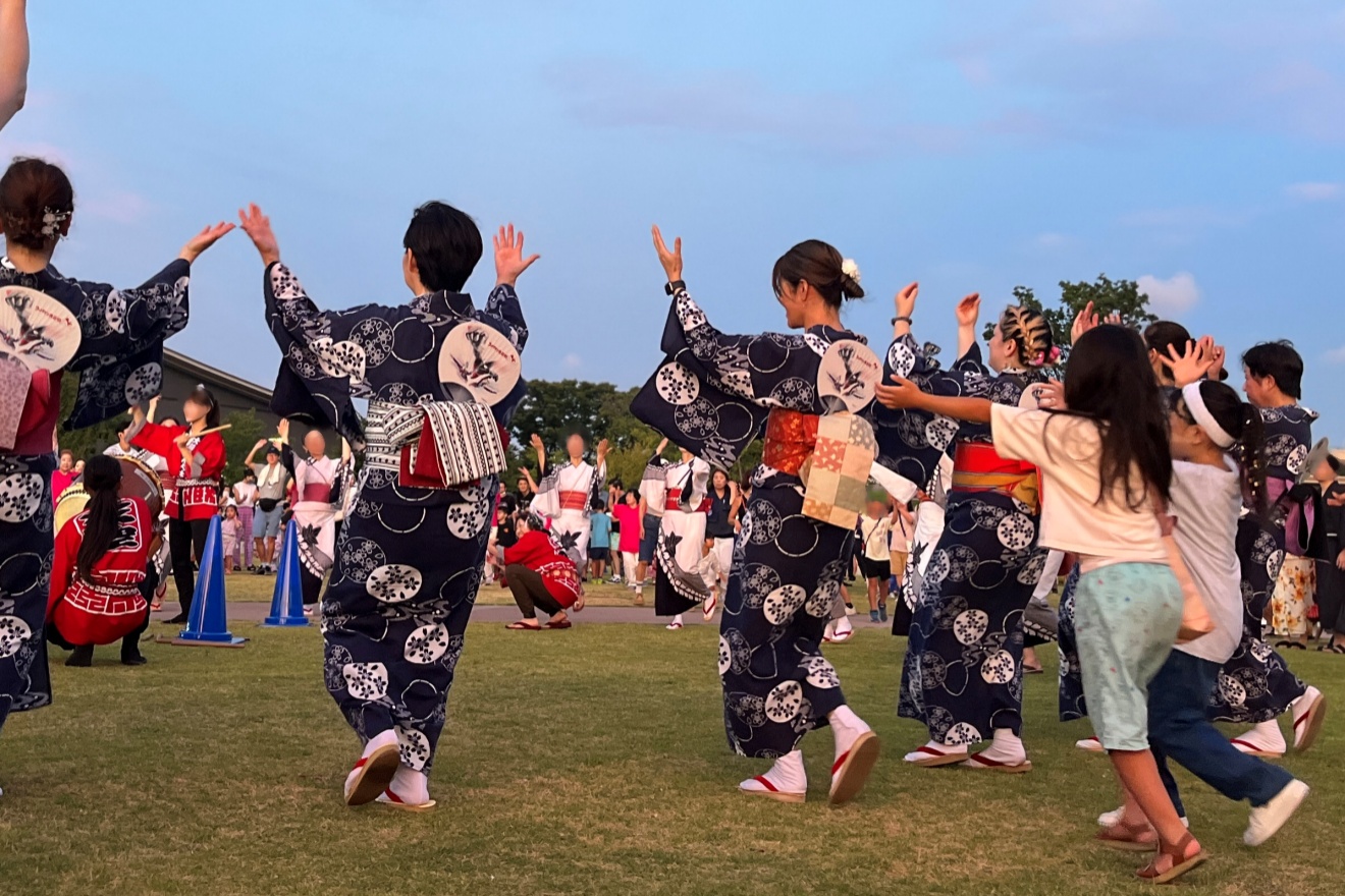 せたがやふるさと区民まつりの盆踊り
