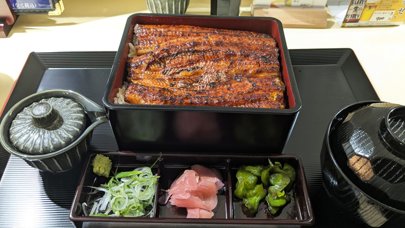 「鰻の成瀬 下北沢店」のうな重 並 竹