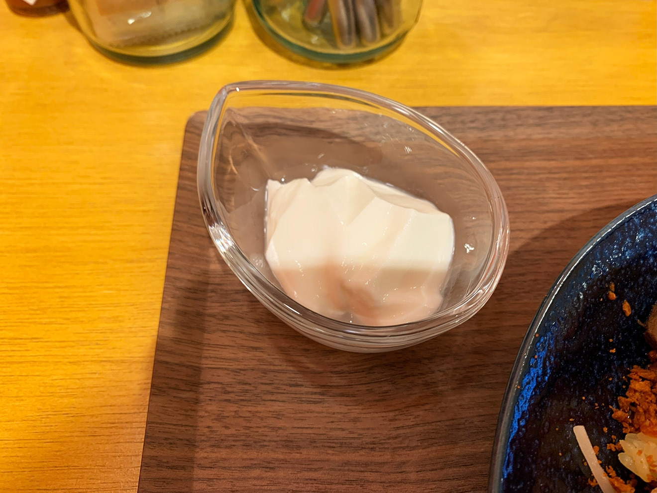 「下北沢タコライス ROUTE39 」のヨーグルト