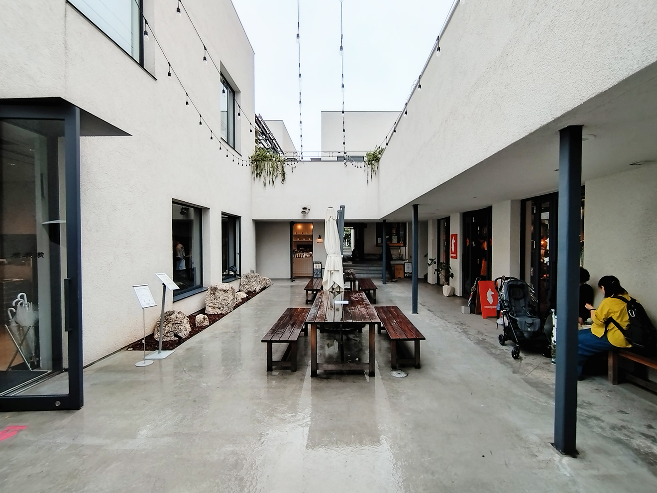 「SANZOU TOKYO」reloadのテラス