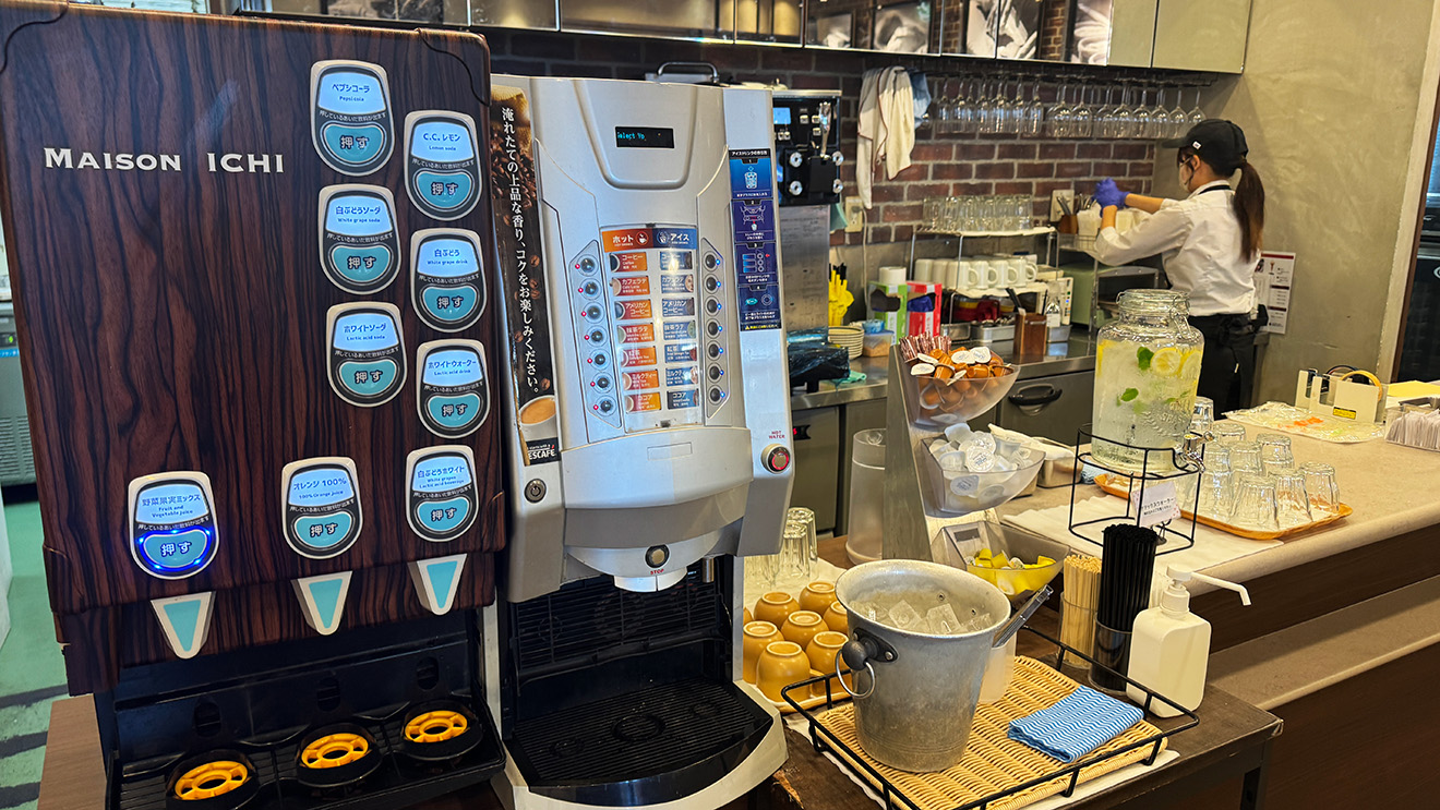 「MAISON ICHI 経堂店」のドリンクバー