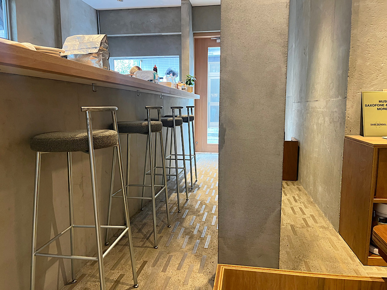 「pluto」の店内