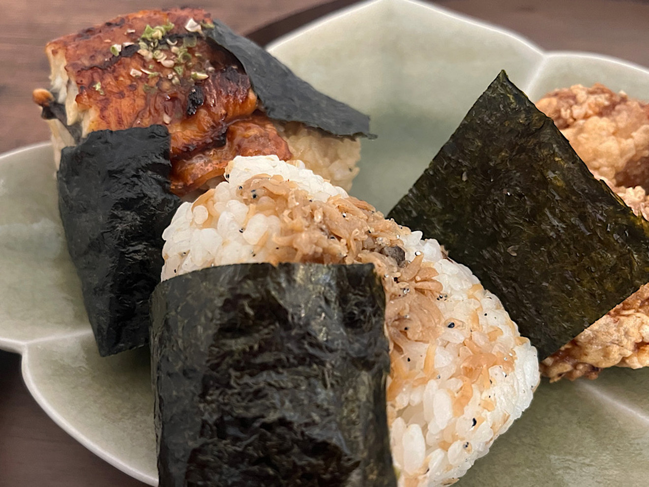 「おむすびよさく」のおむすび