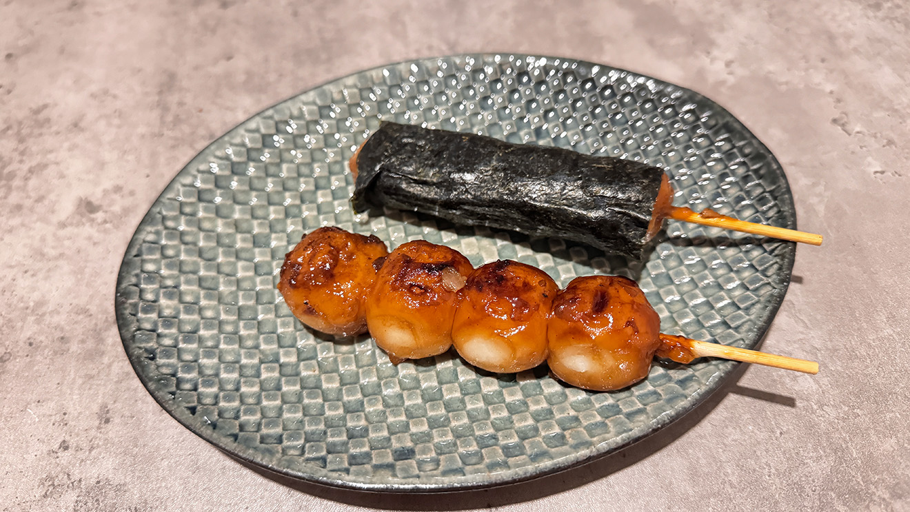 「だんごの美好」のいそべとみたらし