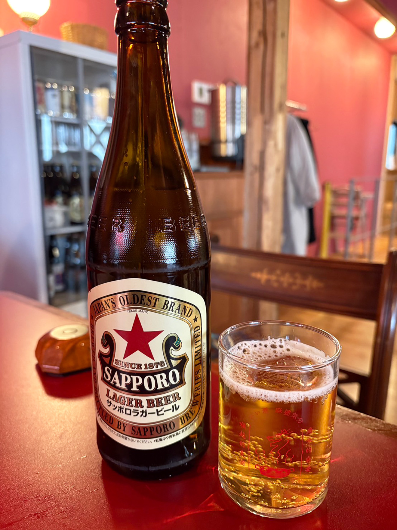 「ニューかかん」の瓶ビール