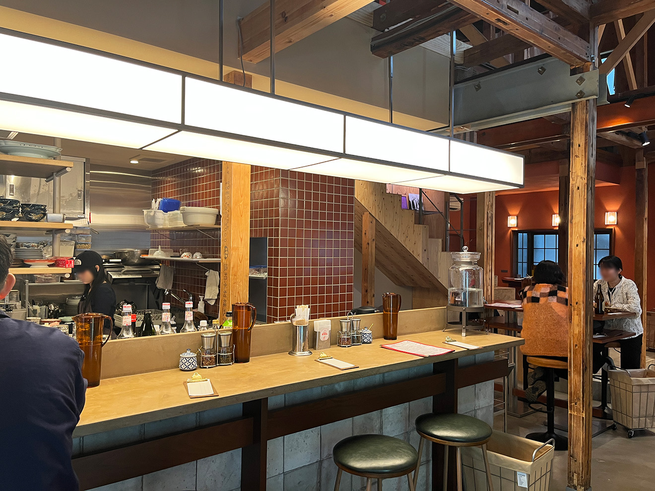 「ニューかかん」の店内