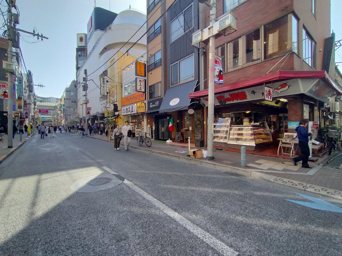 三軒茶屋の商店街