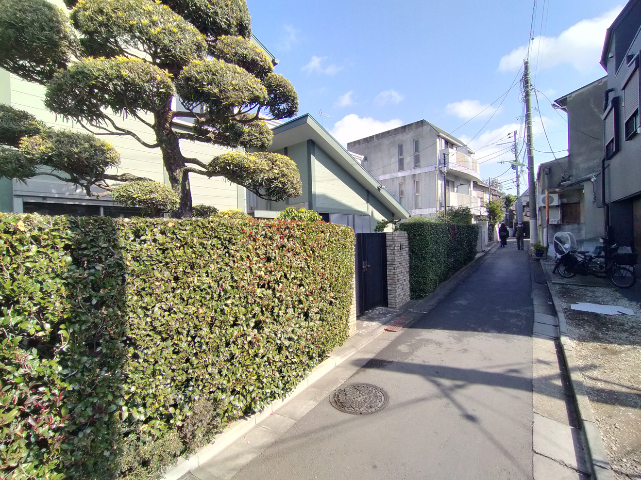 西太子堂駅の住宅街