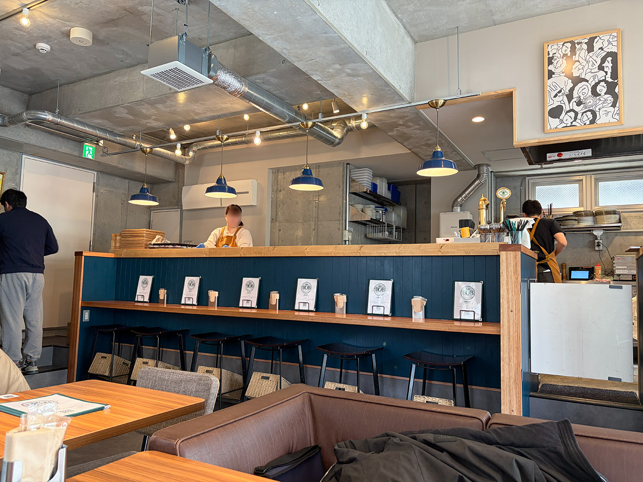 「BOB KITCHEN」の店内