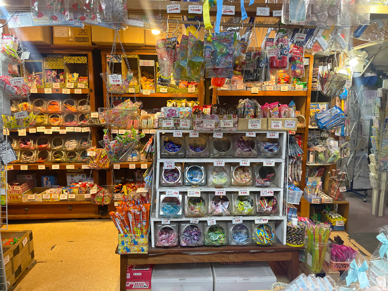 「fun fan」の駄菓子