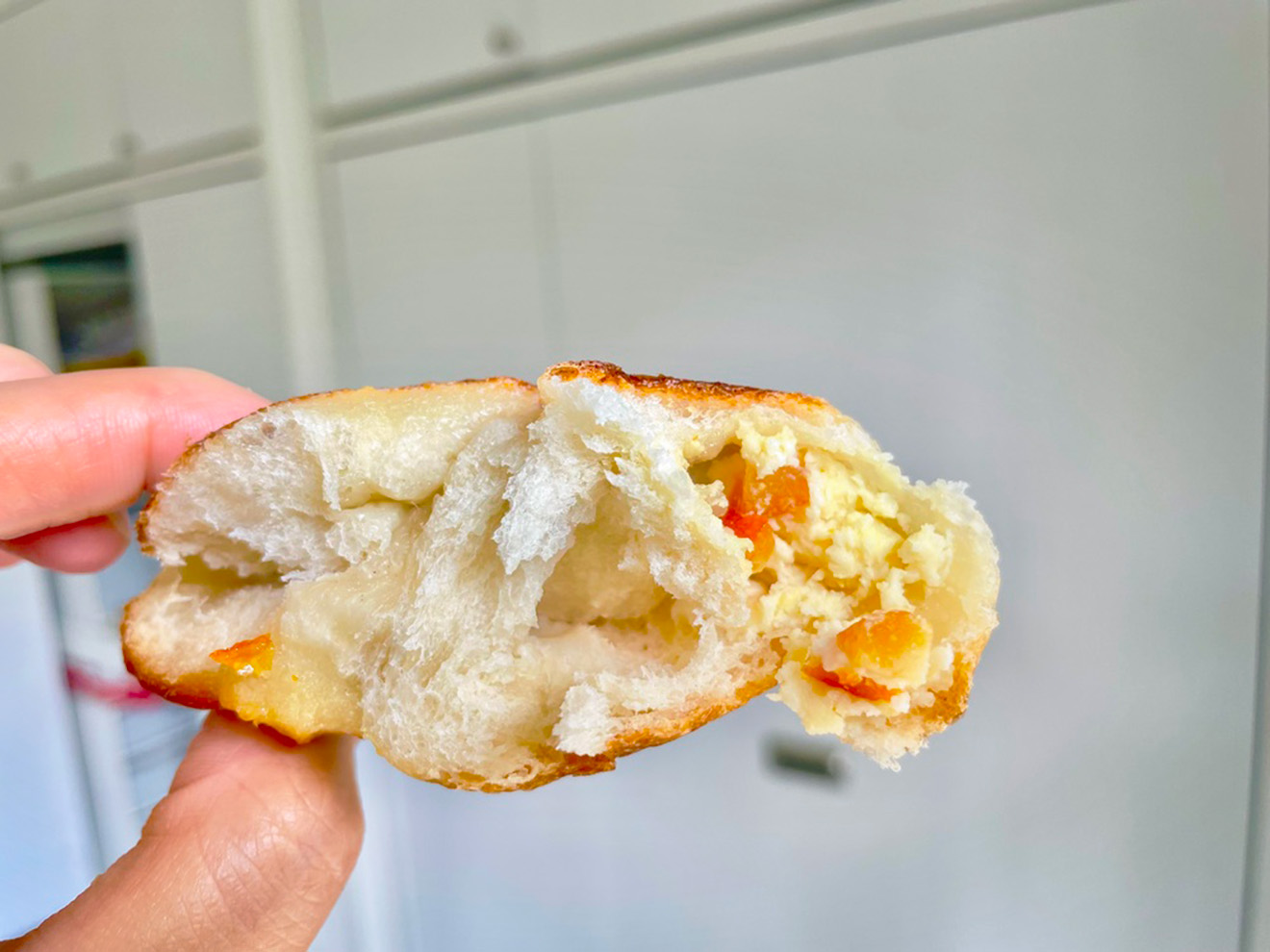 「パンキチ」のオレンジ＆クリームチーズベーグル