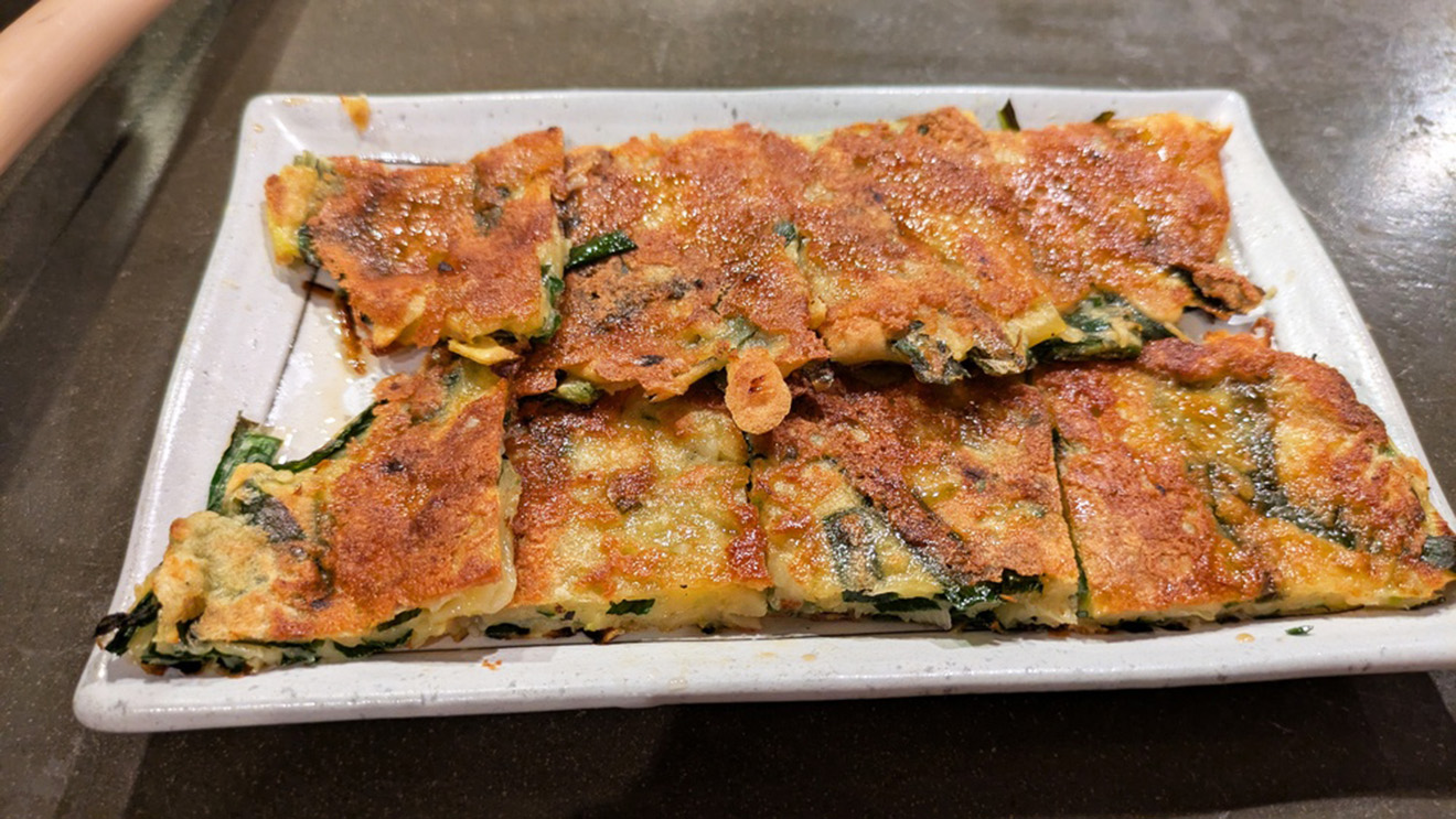 「経堂プッチョン」のチヂミ