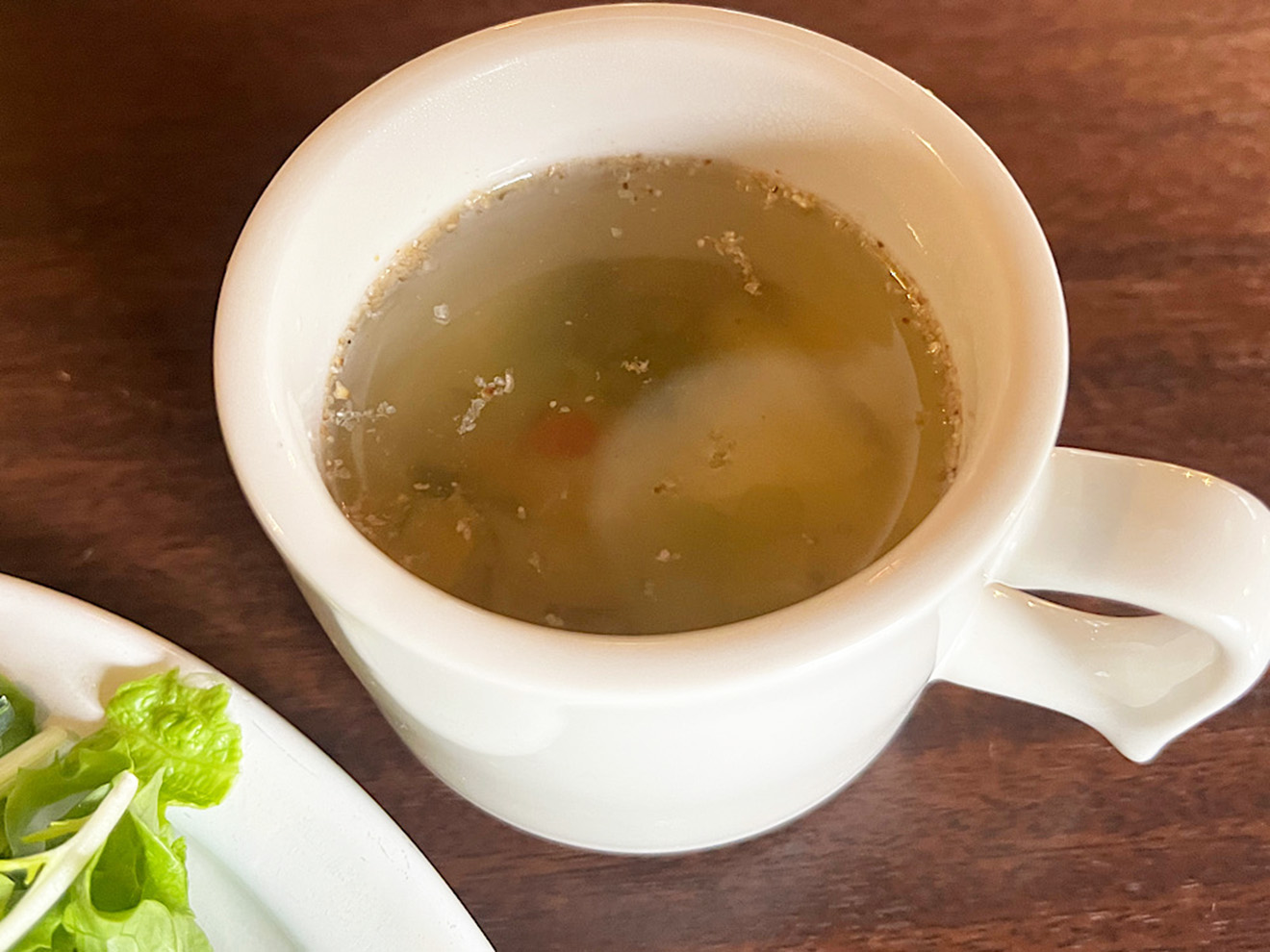 しょうが入りのスープ