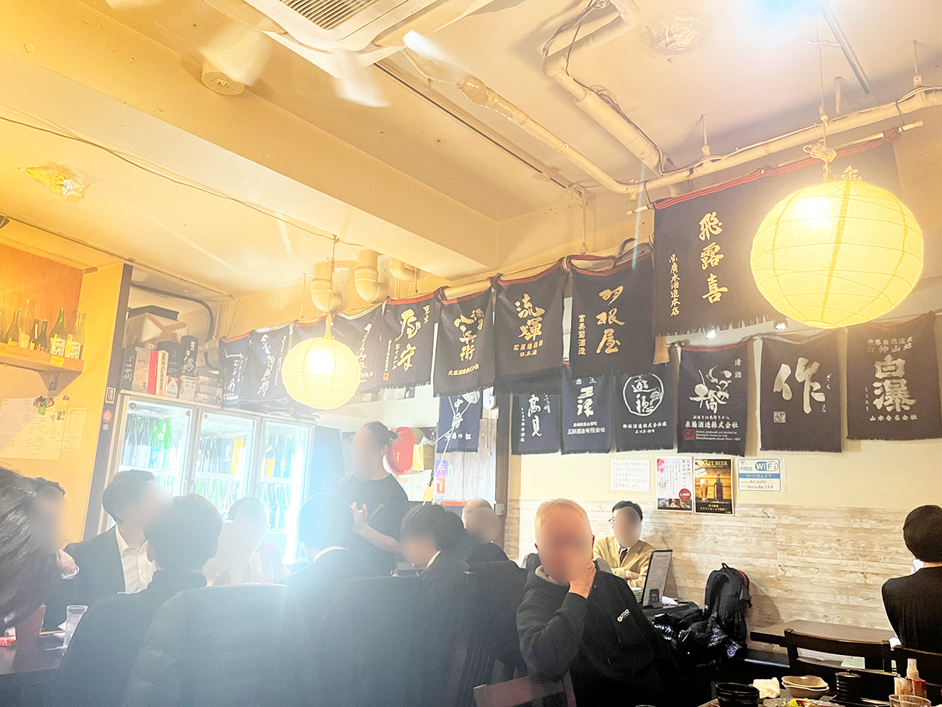 「佳酒旬肴 のすけ」の店内の様子