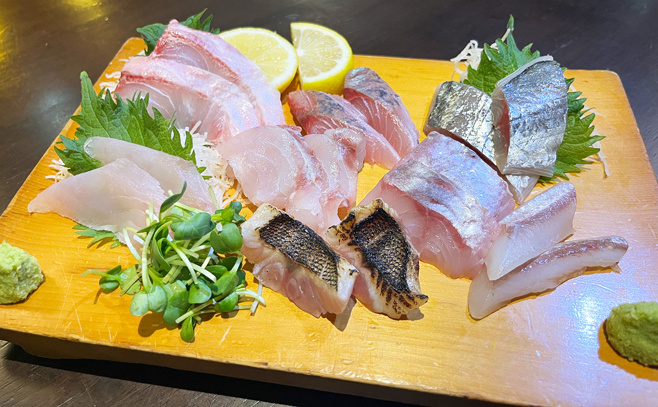 刺身盛り合わせ