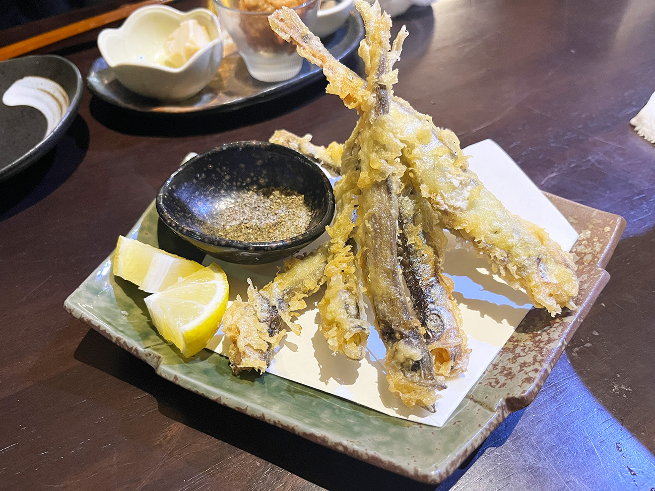 シシャモの天ぷら